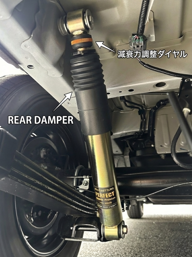 HIACE PERFECT DAMPER PREMIUM | パーフェクトダンパー アクシス